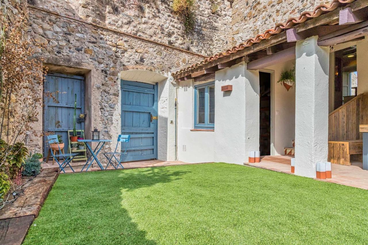 El Molino de Besalú Casa con jardín Exterior foto